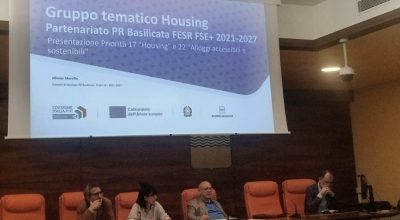 Insediato il tavolo tecnico del gruppo tematico “Housing”